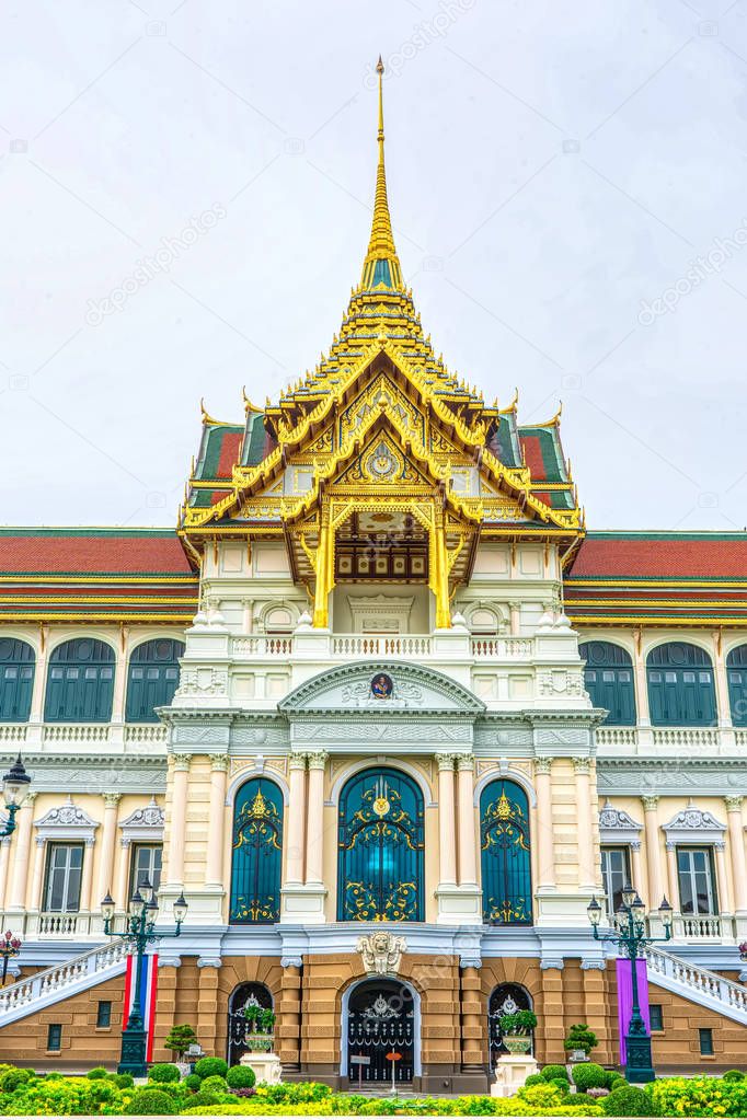 Grand Palace is landmark in Thailand