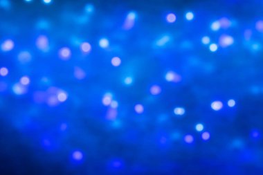 Yıldızlı mavi gökyüzü arka plan bulanıklık ile