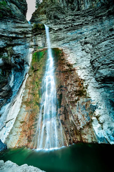 索罗萨尔的瀑布 布罗托村 韦斯卡西班牙 — 图库照片
