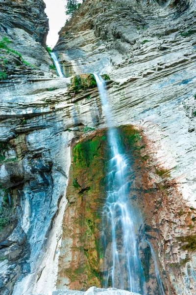 Vízesés Sorrosal Broto Falu Huesca Spain — Stock Fotó