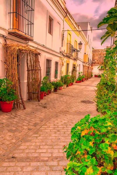 Ruas de Tarifa. Andaluzia. Cadiz.Espanha . — Fotografia de Stock