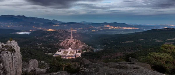 Düşenler Vadisi Nin Anıtsal Kompleksi Franco Döneminde Siyasi Mahkumlar Tarafından — Stok fotoğraf
