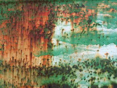 Retro paslı metal arka plan