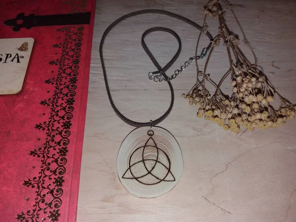 Magic Protective Pendants Witches Magicians — Stock Photo, Image