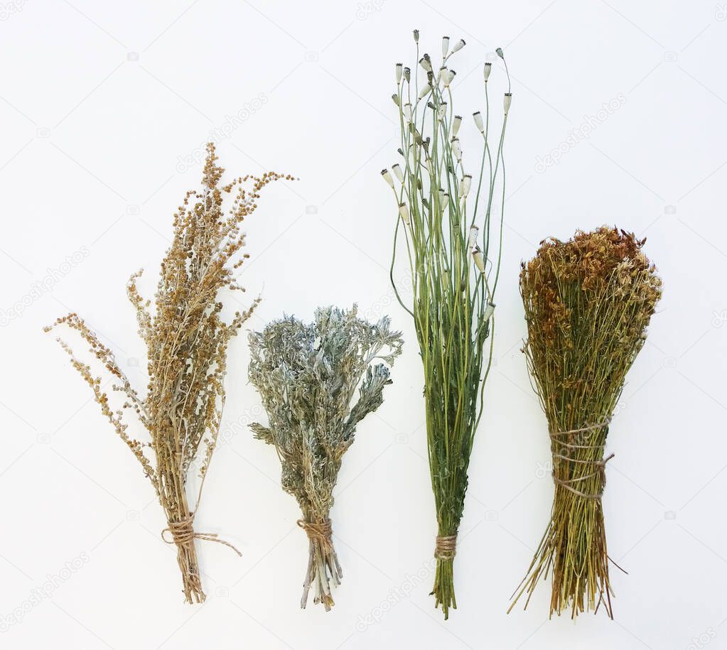 Dried herbs and flowers for aromatic saches, candles, soap making and witchcraft