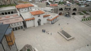 Jakeli kaleden Ahıska, Georgia Rabath fortres görüntüleyin. Lomisa kale veya Rabati Castle kompleksi