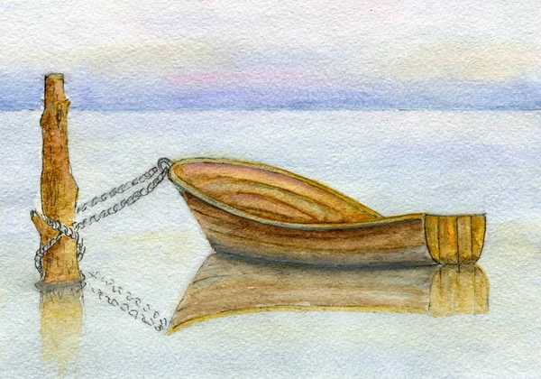 Tekne sığlıklara demirledi