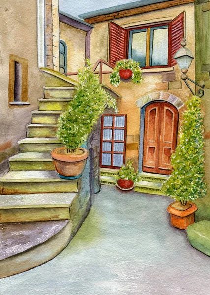 Konutun rahat avlusu