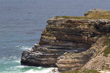 Ümit Burnu Western Cape, Güney Afrika, Atlantik Okyanusu üzerinden görünüm.