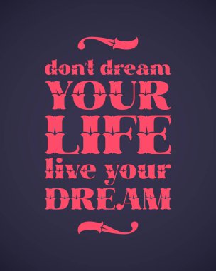 Motivasyonel metin alıntılı poster gönderme