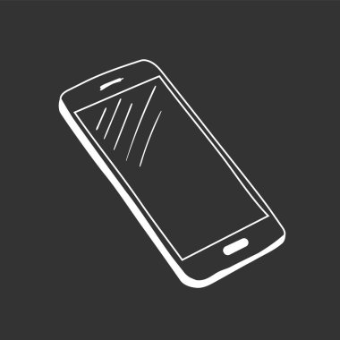 Cep telefonu, örnekler el çizilmiş kroki