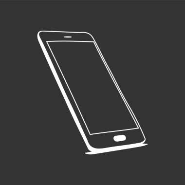 Cep telefonu, örnekler el çizilmiş kroki