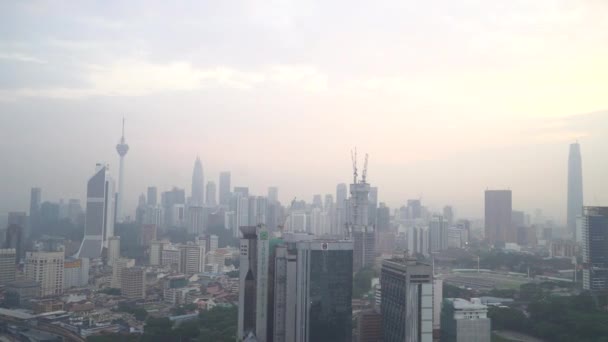 Kuala Lumpur Malaisie Septembre 2018 Établissant Une Prise Vue Cinématographique — Video