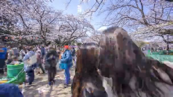 Tokio Japan April 2017 Tijdsverloop Van Toeristisch Lokaal Bezoek Aan — Stockvideo