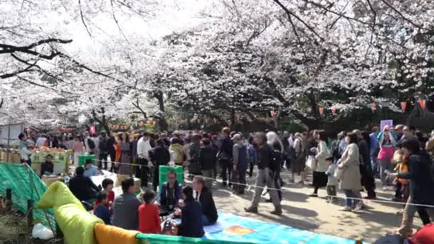 Tokio Japan Circa April 2017 Roll Filmaufnahmen Aus Dem Tokioter — Stockvideo