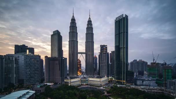 Kuala Lumpur Malaysia Juni 2019 Zeitraffer Von Tag Tag Von — Stockvideo