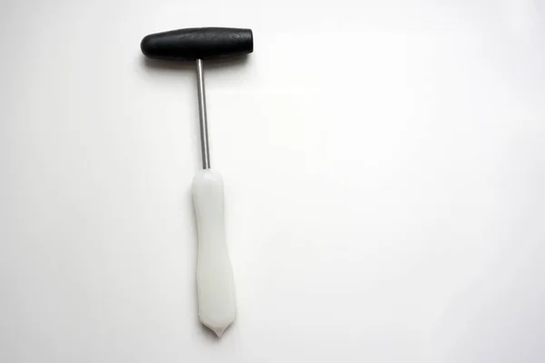 Reflex Hammer White Background — Stock Photo, Image