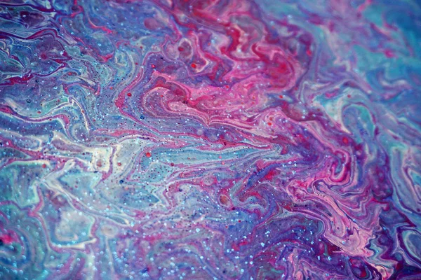 Farba Akrylowa Tekstury Płótnie Tło Ocean Sztuka Naturalnego Luksusu Styl — Zdjęcie stockowe