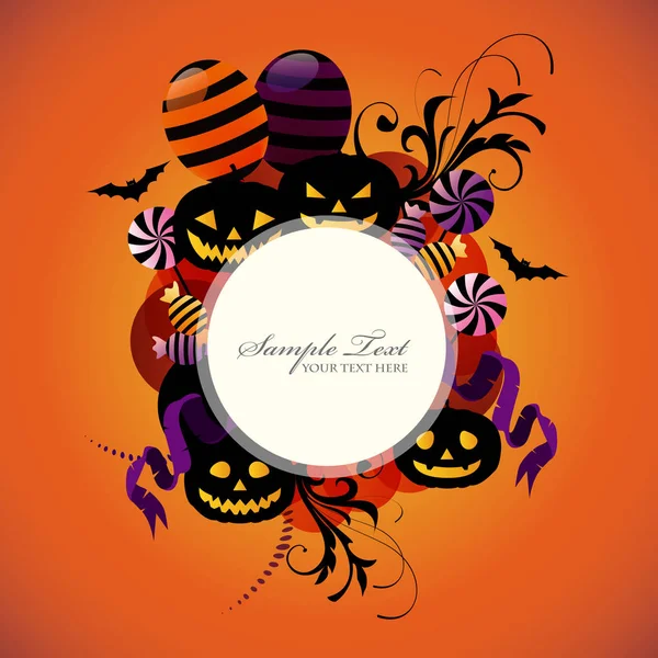 Vector Fondo Halloween — Vector de stock