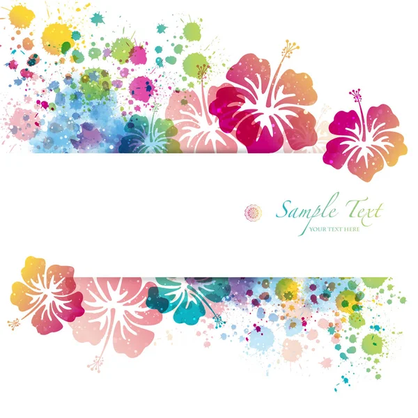 ebegümeci vektör illüstrasyon arka plan