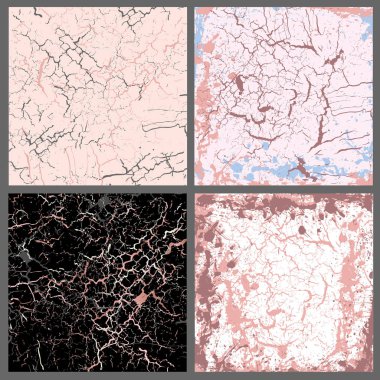 pembe karışımı mermer arka plan seti