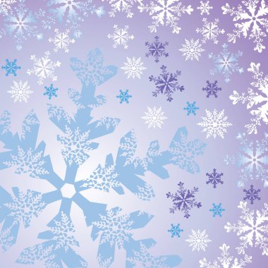 arka plan kar kristal