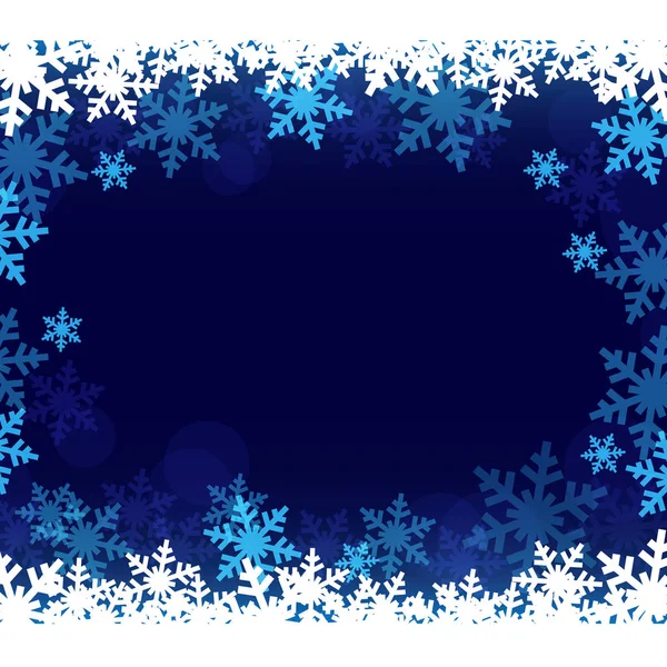 Background Snow Crystal — Stock Vector