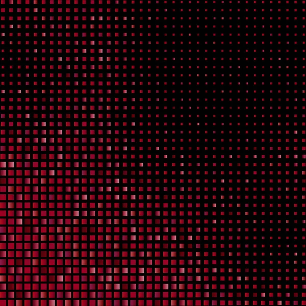 Mosaik Bakgrund Rött Glitter — Stock vektor