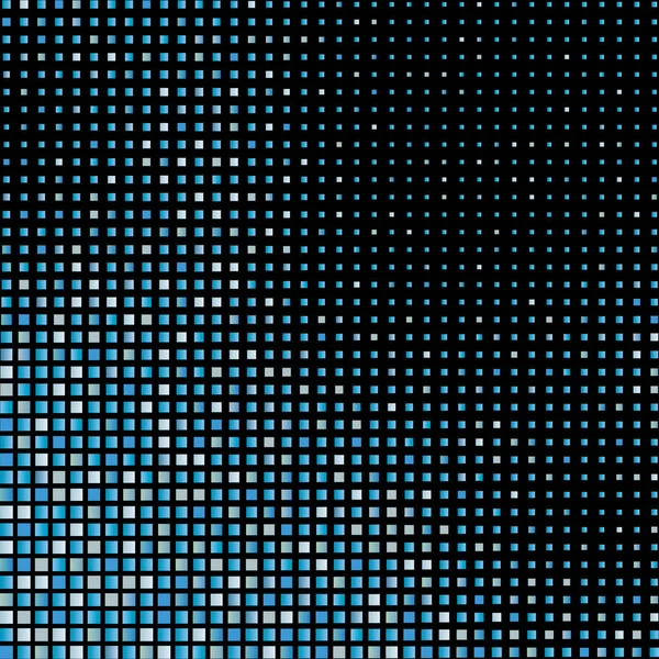 Mosaik Bakgrund Ljusblå Glitter — Stock vektor