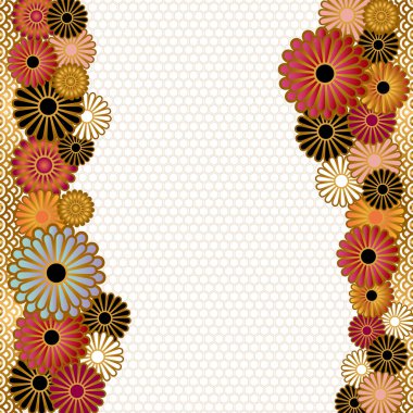 Japon desen arka plan illüstrasyon