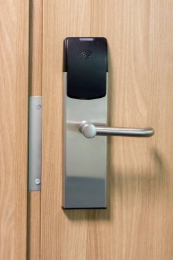 Otel odasında kapatmak kapı kolu 