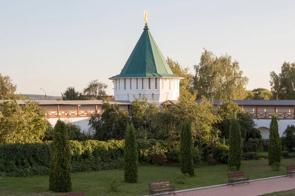 Monastero Vysotsky Giorno Sole Cielo Blu Città Serpuchov Regione Mosca — Foto Stock