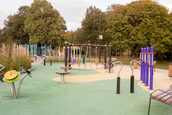 Moscow Russia September 2018 Garden Future Children Playground Park Moscow — Stock Photo, Image