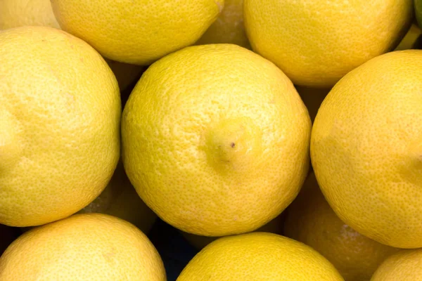 Limones Tienda Comestibles Mercado Primer Plano — Foto de Stock