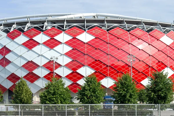 Rússia Moscovo Julho 2019 Otkrytiye Arena Estádio Futebol Spartak — Fotografia de Stock