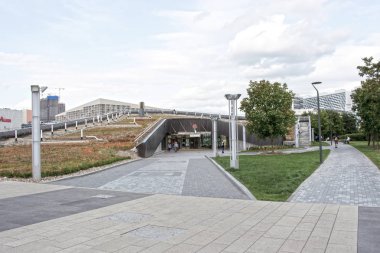 Rusya, Moskova Khodynka alanı, Park ve yerleşim alanı