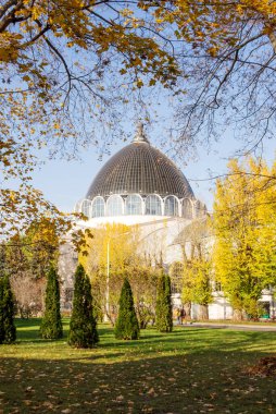 Rusya, Moskova, 17 Ekim 2019, Pavilion No. 32 Cosmos, Vdnh Parkı. Müze.