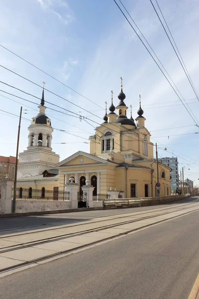 Moskou Rusland April 2018 Kerk Van Voorbede Van Heilige Moeder — Stockfoto