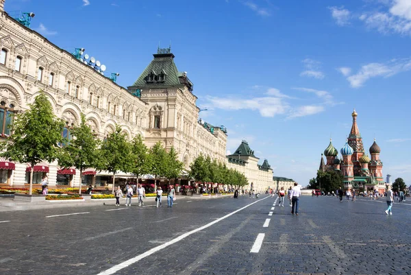 Russia Moscow July 2020 Red Square Gum State Department Store — Stock Photo, Image