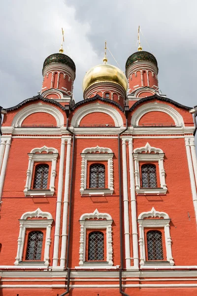 Ρωσία Μόσχα Ιούλιος 2020 Καθεδρικός Ναός Znamensky Της Πρώην Μονής — Φωτογραφία Αρχείου