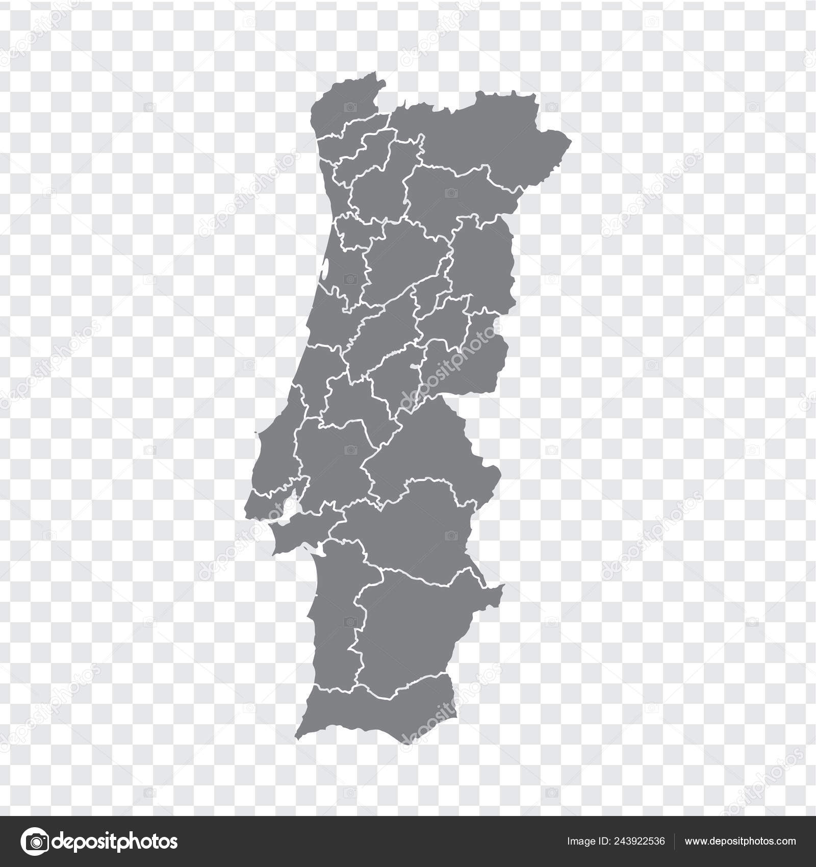 Mapa De Portugal E Seus Distritos.html  Tudo sobre portugal, Portugal mapa,  Mapa de viagem