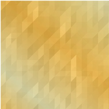 Altın geometrik çokgen arka plan. Parlak Altın Çokgen Mozaik Arka Plan, Vektör illüstrasyon, Yaratıcı İş Tasarım Şablonları. Tasarım için Soyut Arka Plan. Stok vektörü. Düz tasarım.