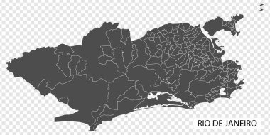 Rio de Janeiro, Brezilya 'nın Rio de Janeiro eyaletinde yer alan bir şehirdir. Sitenin tasarımı, uygulaması ve UI için Rio de Janeiro haritası. EPS10.