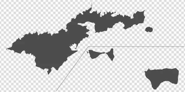 美属萨摩亚空白地图 高质量的地图美属萨摩亚透明的背景为您的网站设计 应用程序 用户界面 大洋洲 Eps10 — 图库矢量图片