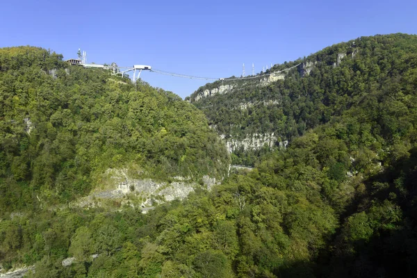 Panorama Van Akhshtyrsky Canyon Sochi — Stockfoto