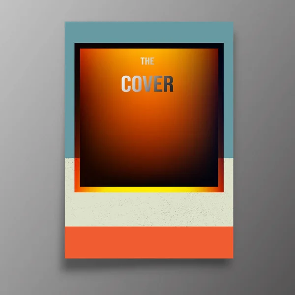 Modèle Fond Abstrait Design Moderne Pour Impression Produits Brochure Couverture — Image vectorielle