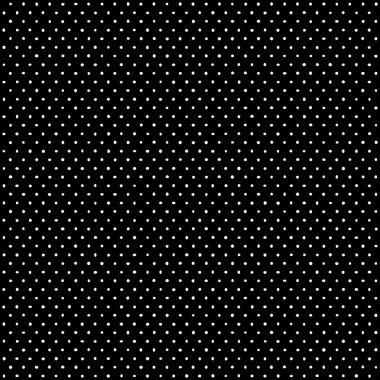 Siyah beyaz puantiyeli desen