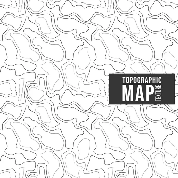 Mapa topograficzna warstwic tekstura tło — Wektor stockowy