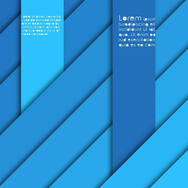 Абстрактный Фон Оттенками Синих Полос Фон Диагональными Линиями Тенями Векторная — стоковый вектор