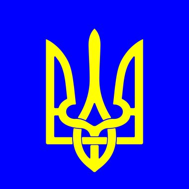 Ukrayna arması. Ukrayna trident damgası